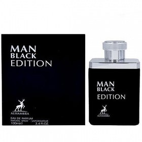 تصویر ادوپرفیوم مردانه الحمبرا (Alhambra) مدل Man Black Edition حجم 100 میلی‌ لیتر عطر و ادکلن (UNISEX) 100 میلی لیتر