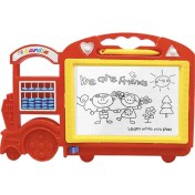 تصویر بازی آموزشی تبلت مدل جادویی قطار چرتکه دار 