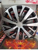 تصویر قالپاق 14 اینچ FIAT RENAULT OPEL TOYOTA RIM LOOKING COVER مجموعه جهانی 4 قطعه Universal 