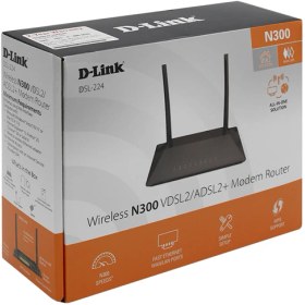 تصویر مودم روتر VDSL2/ADSL2 Plus برند D-Link مدل DSL-224 