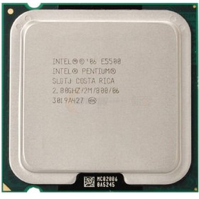 تصویر پردازنده مرکزی اینتل مدل E5500 Intel Pentium E5500