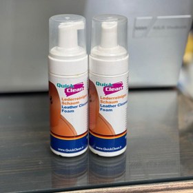 تصویر فوم تمیز کننده چرم کوییک کلین مدل Quick Clean Leather Cleaner Foam 