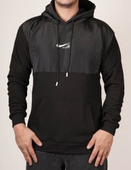 تصویر هودی بالا شمعی NIKE مشکی 