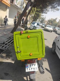 تصویر باکس پیک موتوری مدل 55 - رنگ بندی motorcycle box 55