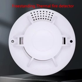 تصویر دتکتور سقفی دود و حرارت دوربین دار بیسیم مدل RTY10 Smoke and heat ceiling detector with wireless camera model RTY10