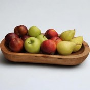 تصویر ظرف سرو چوبی 