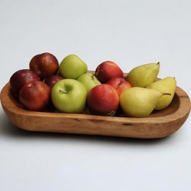 تصویر ظرف سرو چوبی 