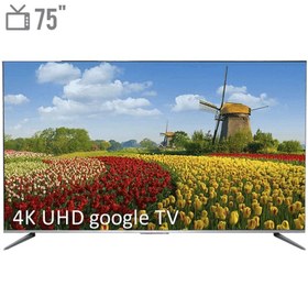 تصویر تلویزیون هوشمند تی سی ال مدل TCL 75P735 سایز 75 اینچ TCL 75P735 GOOGLE TV