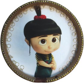 تصویر دف کودک خدادادی کد 14 طرح اگنس به همراه کاور 