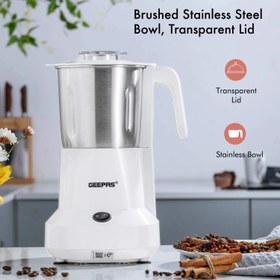 تصویر آسیاب قهوه جیپاس مدل GCG6105 Coffee Grinder - 450W Electric Grinder