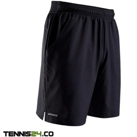 تصویر شلوارک تنیس مردانه آرتنگو Artengo DRY TSH500 – مشکی ا DRY TSH500 Tennis Shorts - Men - Black DRY TSH500 Tennis Shorts - Men - Black