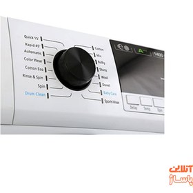 تصویر ماشین لباسشویی کرال مدل TFW-29403 WT ظرفیت 9 کیلوگرم Coral TFW-29403 WT Washing Machine 9Kg