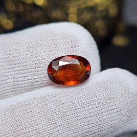 تصویر نگین سنگ طبیعی گارنت معدنی کد 36881 