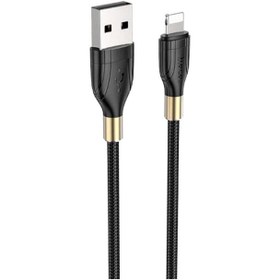 تصویر کابل تبدیل USB به لایتنینگ مدل U92 طول 1.2 متر 