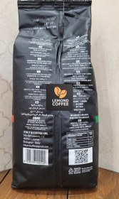 تصویر دانه قهوه امیکو کوالیتا استرگا اسپرسو ایتالیانو (مشکی) 1 کیلویی Amico Caffe Qualita Strega Espresso Italiano 