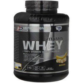 تصویر پودر وی پروتئین و پرمیکس ویتامین پگاه 2 کیلو گرم - موز ا Vitamin Whey Protein Pegah 