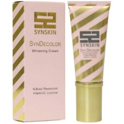 تصویر کرم روشن کننده ساین دیکالر ساین اسکین ۴۰ گرم Syn Skin Syndecolor Whitening Cream 40 g