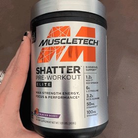 تصویر پمپ شاتر الیت ماسل تک MuscleTech Shatter Elite Pre-Workout