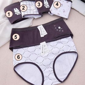 تصویر شورت نخی زنانه فری سایز طرح چاپی کد 107 