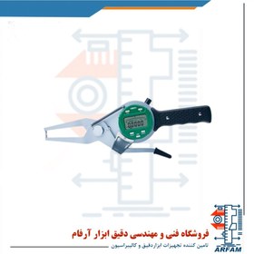 تصویر پرگار خارج سنج اینسایز دیجیتال 20 میلی متر مدل 20-2132 Insize Digital External Caliper gauge 2132-20