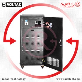 تصویر استابلایزر صنعتی سه فاز 60kVA مدل VCS3P60K ولتاک ژاپن 