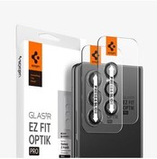 تصویر محافظ صفحه نمایش شیشه لنز دوربین GALAXY Z FOLD 5 GLAS.TR EZ FIT OPTIC PRO 2 قطعه مشکی AGL06524 Spigen 