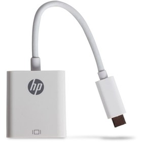 تصویر کابل تبدیل USB Type-C به VGA اچ پی مدل HP HP037GBWHT0TW 