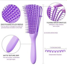 تصویر برس مو فلکسی دکتر مورنینگ ا Dr. Morning flexi hair brush Dr. Morning flexi hair brush