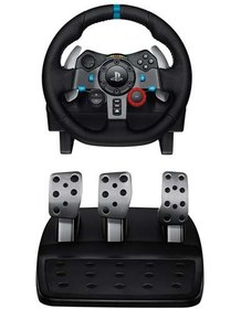 تصویر فرمان بازی لاجیتک مدل G29 Driving Force ا Logitech G29 Driving Force Steering Wheel Logitech G29 Driving Force Steering Wheel