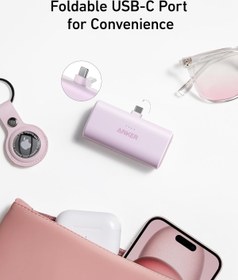 تصویر پاوربانک انکر مدل A1653 ظرفیت 5000 میلی آمپر ساعت Anker A1653 5000mAh Power Bank