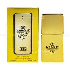 تصویر ادکلن مارکیو 136 Marque (پاکو رابان وان میلیون Paco Rabanne 1 Million) 