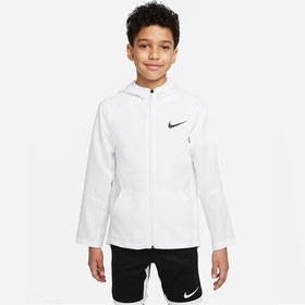 تصویر سویشرت تنیس پسرانه نایک Nike Dri-FIT- سفید 