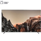 تصویر تلویزیون هوشمند 86 اینچ لئوکو مدل L86JFS leoco SMART TV model L86JFS