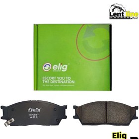 تصویر لنت ترمز جلو سرامیکی کیا ریو اتاق قدیم الیگ – Elig ( اصلی ) ا Elig Kia Rio Front Brake pads Elig Kia Rio Front Brake pads
