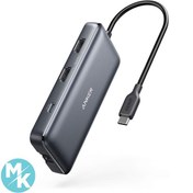 تصویر هاب 8 پورت USB-C انکر مدل PowerExpand 8-in-1 A8380 