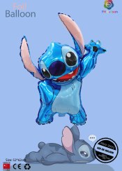 تصویر بادکنک فویلی فیگور مینی طرح استیج 