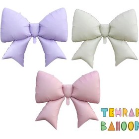 تصویر بادکنک فویلی پاپیون مینیمال 