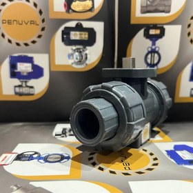 تصویر شیر pvc پنوال 1/2pvc 235psi___pn16 pvc 235psi___pn16