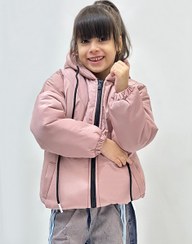 تصویر کاپشن بچگانه کلاه دار G 