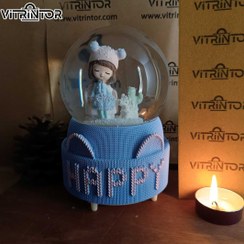 تصویر گوی موزیکال هپی پمپی چراغدار 