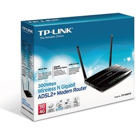 تصویر مودم استوک تی پی لینک TPLINK TD-W8970 TPLINK TD-W8970