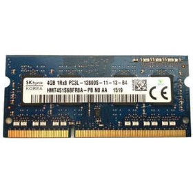 تصویر رم لپ تاپ اس کی هاینیکس تک کاناله مدل RAM SK HYNIX DDR3L 4GB 1600MHz CL11 PC3L 