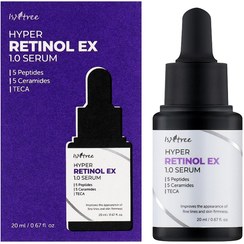 تصویر هایپر سرم رتینول ایزنتری 1% حجم 20 میل ISNTREE HYPER RETINOL 1.0 SERUM