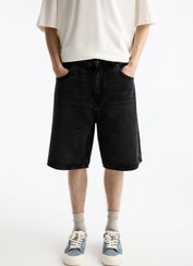 تصویر شورت و شلوارک مردانه پول اند بیر Pull & Bear اورجینال 7694506 