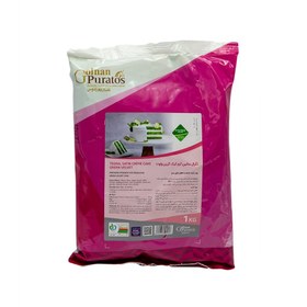 تصویر تگرال ساتین کرم کیک گرین ولوت گلنان پوراتوس 