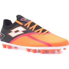 تصویر کفش فوتبال بومى FG نارنجی-نقره‌ای برند lotto Bowmi Fg Football Boots Orange-Silver