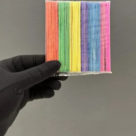 تصویر چوب بستنی رنگی 