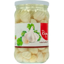 تصویر ترشی سیر مروارید بیژن - 680 گرم Bijan Garlic Pickle 680 gr