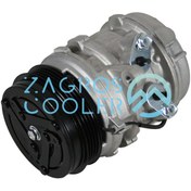 تصویر کمپرسور کولر MVM 110 قدیم بدون سکو برند توربوکول Turbo Cool 