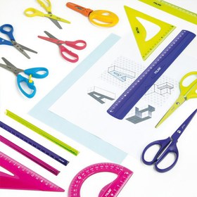 تصویر قیچی چپ دست میلان Milan scissors for left-handed